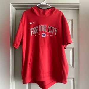 Nike Dri-Fit Short-Sleeve Hoodie SMU
